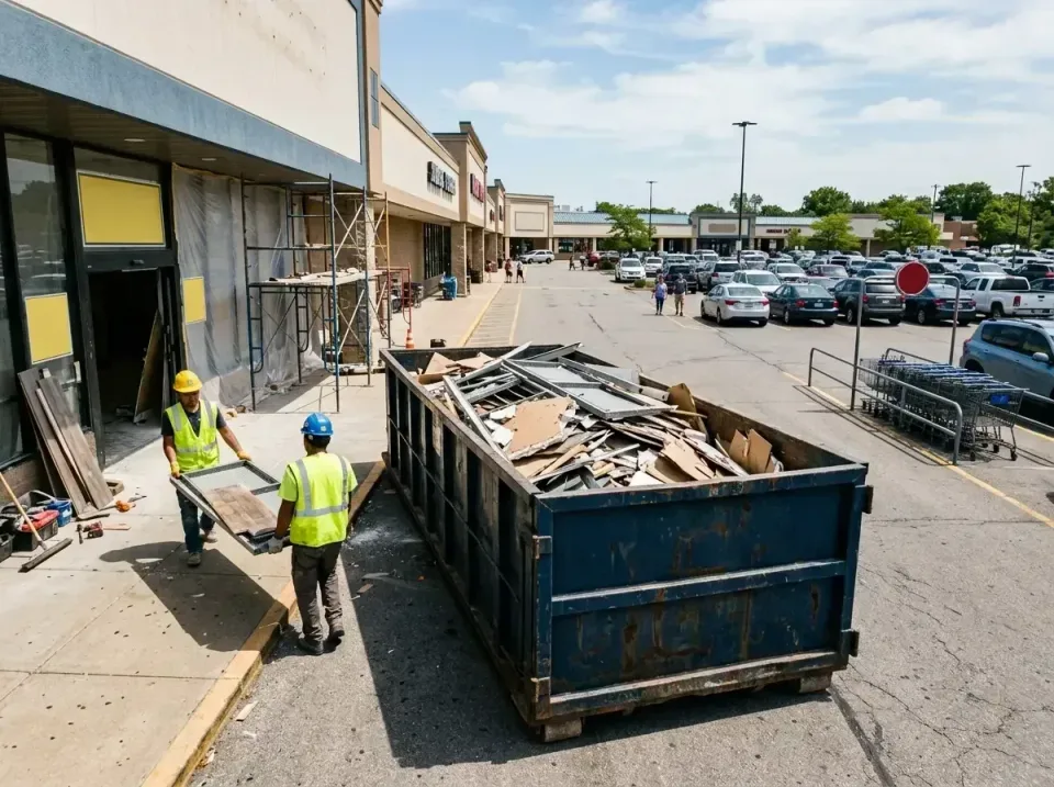 retail-store-renovation-debris-003 — frequently asked questions, Roll-off Dumpster Rentals in Bridgeton, MO